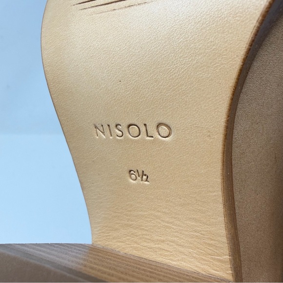 Nisolo Leather Dari 2.0 Ankle Boot Almond Tan Size 6.5 - Picture 11 of 12